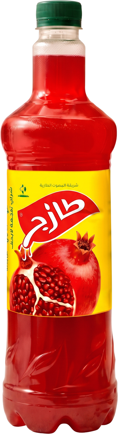 شراب بنكهة الرمان — قنينة بلاستيك